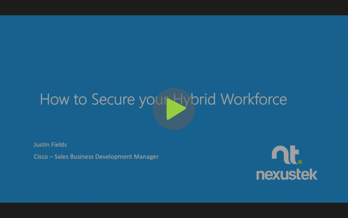 How to Secure Your Hybrid Workforce